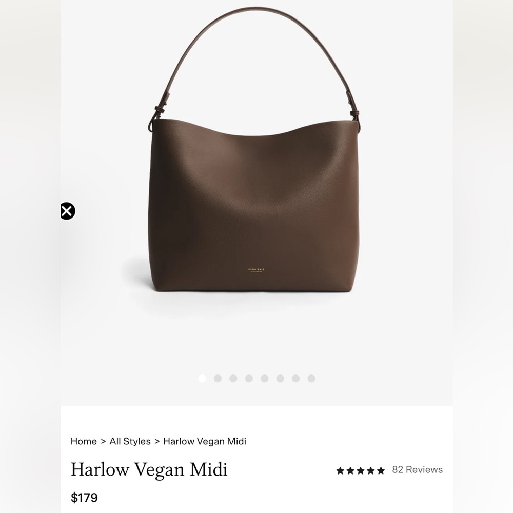 Mina Baie Harlow Vegan Midi Cocoa